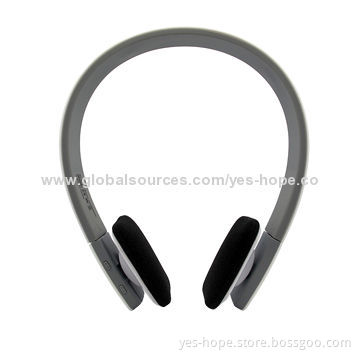 Wireless Bluetooth Stereo Headset for Laptops, with 2,402-2,480MHz Frequency Range